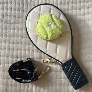 Kate spade Grand Slam 3D Tennis Raquet Crossbody